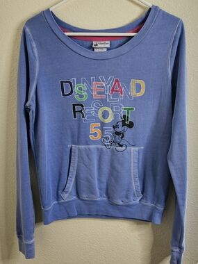 Disneyland Resort 55 Blue Mickey Sweatshirt